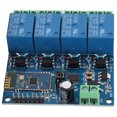 thumbnail image 1 of Henmomu Module de Relais Intelligent 12V 4 Canaux Télécommande pour Application Mobile, Carte de Relais 12V, Module de Relais 4 Voies, 1 of 8
