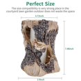 thumbnail image 3 of Solar Stump Lights Outdoor Decorative Lantern Solar Stump Lights Outdoor Flickering Flame Decorative Lantern Waterproof Patio Lights Decoration Lighting For Garden Yard Deck Porch ANGGREK Otros, 3 of 8
