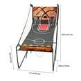 thumbnail image 2 of Dual Shot Arcade Basketball, Arcade Basketball Fun at Home Basketball Arcade Game Indoor with LED Electronic Scorer and Timer, 2 of 25