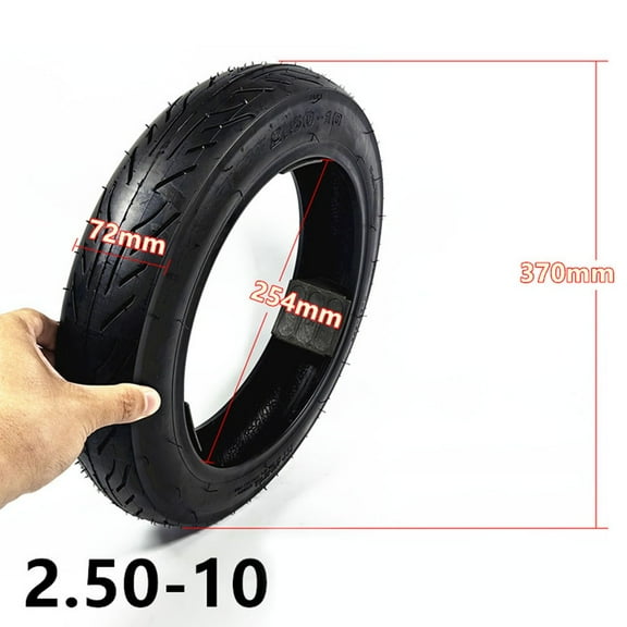 14 inch 2.50-10 Front Rear Mini Moto Dirt Bike Tubeless Tyre 14x2.50 for E-bike