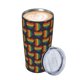 thumbnail image 3 of Taza de café de acero inoxidable con aislamiento de 20 oz y pajita, juego de tres piezas, para el mes del orgullo, LGBT, orgullo gay, Ally, 3 of 7