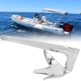 thumbnail image 3 of Ancla De Fuerza De Garra, Diseño De Una Pieza Ancla De Acero Inoxidable Para Kayak Para Bote Para Vela Barco De Pesca Para Barco, 3 of 7
