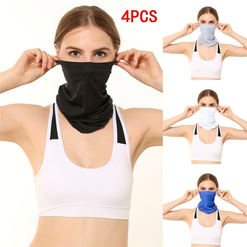 JCXAGR 【JCXAGR】4PCS Neutral Outdoor Head Scarf Neck Windproof Facial