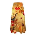 thumbnail image 6 of TaTaai Women's Versatile Printed Midi Skirt with Side Zipper, Breathable Lightweight Material, and Easy Casual Style Gift, 6 of 7