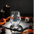 thumbnail image 5 of Halloween 2D Flat Print Stemless Glasses Drinking Glasses 15oz Boost Halloween Atmosphere Easy Daily Maintenance Sturdy Glass Drinkware for Party Daily Use (1PC), 5 of 6