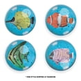 thumbnail image 2 of Mega Bounce - Coral Fish by Deluxebase. Bouncy Ball with Fish Figurine. Party Favor & Kids Toy, 2 of 3