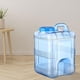 thumbnail image 5 of Contenedor de de almacenamiento de agua portátil azul transparente de 15L para Camping, automóvil, fácil de limpiar, ligero, duradero,, 5 of 7