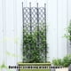 thumbnail image 5 of Pantalla Escalada Al Aire Libre Soporte Flores Jardinería Soporte Escalada Rosas Clemátide Soporte Planta Rejilla Patio Al Aire Libre (46 5 * 135 CM), 5 of 7