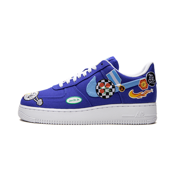 NIKE WOMENS AIR FORCE 1 LO '07 PRM MNS Womens "Los Angeles Patched Up" DX2306 400 DX2306 400 from Stadium Goods