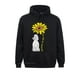 thumbnail image 2 of Sudadera con capucha divertida para hombre y mujer, regalo para amantes de los perros, caniche, girasol, sol, novedad, camisetas de motociclista, 2 of 5