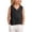 Black, variant on Gtoiithly Girls Summer Sleeveless Tank Top - Casual Beach Style Blended Comfortable Basic Tank Top for Kids, Breathable Fabric, Cool and Refreshing Grey 13-14 Years