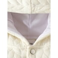 thumbnail image 3 of ZAXARRA Baby Jumpsuit, Long Sleeve Ears Hooded Button Closure Fall Romper Clothes for Boys Girls, 3 of 7