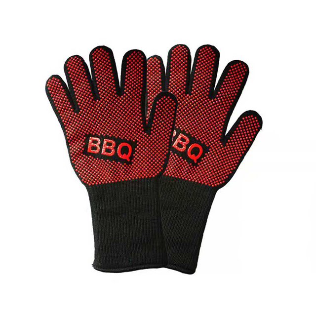 Guante Para Barbacoa Resistente Al Calor, Guante Para Parrilla, Horno, Aislado De Silicona, Para Hornear, Cocinar, Asar A La Parrilla, Guante Para Horno, Accesorio Para Barbacoa Inevent HA018917-00