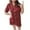 Red, variant on Uaswgudfs Womens Silk Satin Pajamas Set Spring Summer Short Sleeve Sleepwear Soft Button Down Loungewear with shorts