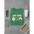 thumbnail image 3 of Stay Home Corgi And Coffee T-Shirt Men -Image by Shutterstock, Male Large, 3 of 4