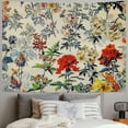 thumbnail image 2 of ONETECH Vintage Wildflower Vertical Tapestry for Bedroom Colorful Wall Hanging Aesthetic Wall Art For Room Decor (Flower Pattern), 2 of 6