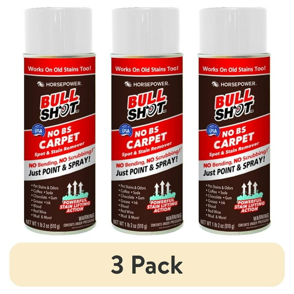 (3 pack) Horsepower Bull Shot Spot and Stain Remover, As Seen on TV