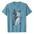 thumbnail image 4 of Njagoc3 Women Print T-Shirt Casual Short Sleeve Crew Neck Graphic Tee, 4 of 4