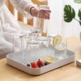 thumbnail image 4 of Coffee Cup Holder Kitchen Counter Top Countertop Drip Tray Small Dish Rack Double Layer Drain Storage Tableware, 4 of 6