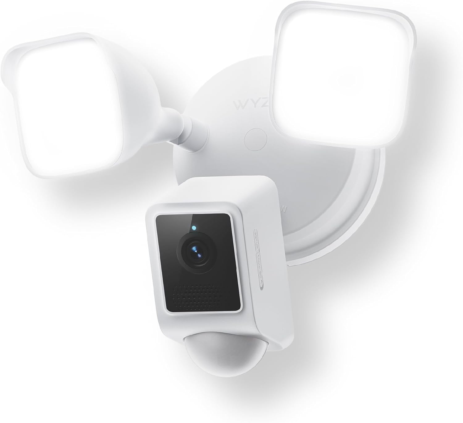 WYZE Floodlight Camera v2, Security Camera Outdoor, 2K HD with Color Night Vision, 2800-Lumen LEDs, 160° Wide View, 105dB Siren, Works with Voice Assistants, Wired