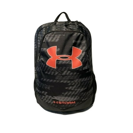 Under Armour Youth Storm Scrimmage Backpack Black/Red 1277422-006
