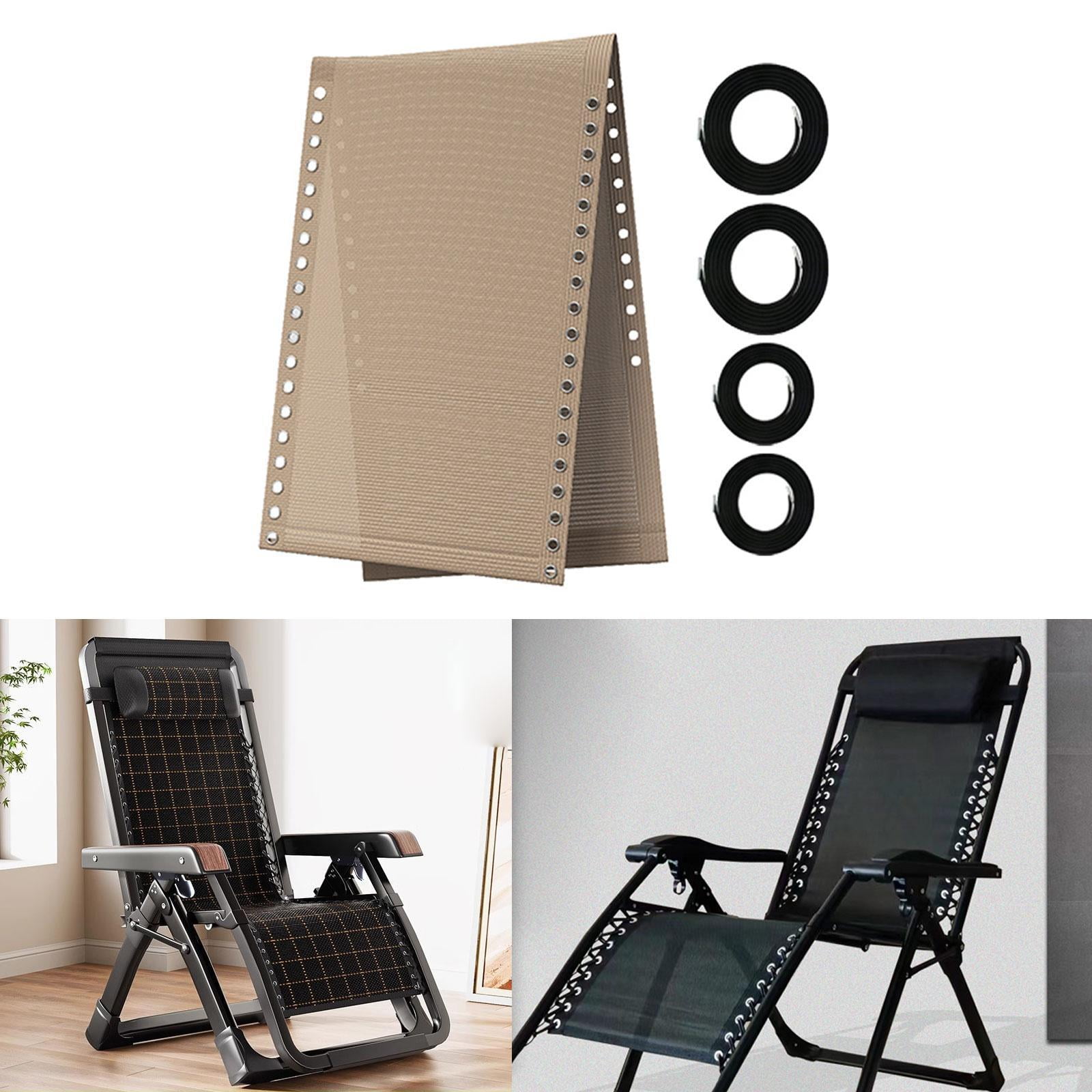Folding Recliners Mesh Universal Parts Fabric Cover Comfortable Stay Cool Surface for Anti-gravity Patio Loungers