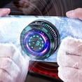 thumbnail image 2 of SONGAUN Cell Phone Cooling Stand - Magnetic Fan for Phone During Gaming - Silent Accessories with LED Display for Phone in Travel Streaming Outdoor Games, 2 of 9