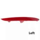 thumbnail image 4 of 1Pair Rear Bumper Reflector Light Left & Right Reflective Sheet for BMW X4 F26 Series 2013-2016 63147338807 63147338808, 4 of 5