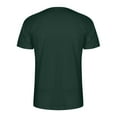 thumbnail image 5 of ADSSDQ Men's Round Neck Short Sleeve Waffle Knit Tee Summer Casual T Shirt Tops Green L, 5 of 5
