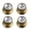 Gold, variant on EpheyFIF Electric Guitar Knobs Set 2 Volume and 2 Tone Compatible with for Epi Lp St and Les St Series Replacement Parts Brown
