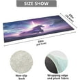 thumbnail image 3 of Coolnut Unicorn Bath Rugs 39 x 20 Inch, Soft Absorbent Washable Plush Carpet with Non-Slip Rubber Back for Entryway, Bedroom, Kitchen, Bathroom Home Decor Gifts, 3 of 7