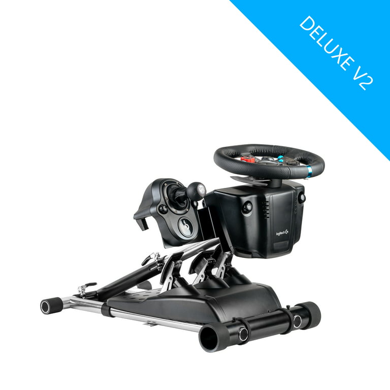 tale rabat fire gange Wheel Stand Pro G Racing Steering Wheel Stand Compatible With Logitech G29,  G923, G920, G27, G25 Wheels, Deluxe, Original V2 Stand. Wheel and Pedals  Not included. - Walmart.com