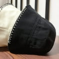 thumbnail image 4 of CoCopeaunts Men Bucket Hat Line Edge Brim Fisherman Hat Solid Color Black Bucket Cap Women Summer Sun Protector Basin Hat, 4 of 8