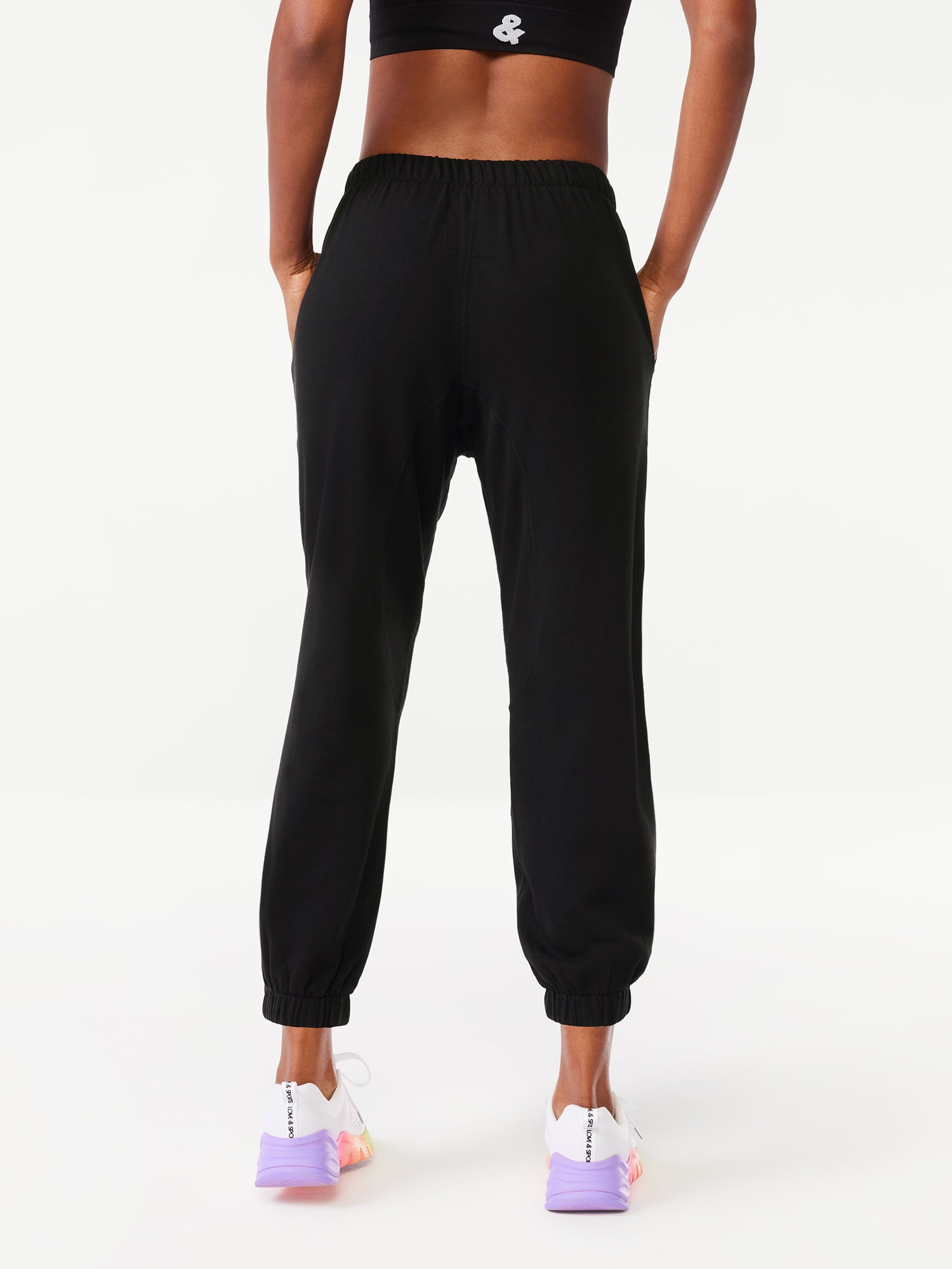 Low Waist Yoga Pants Women Plain Loose Trousers Sport Pants with Side  Pocket - AliExpress