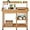 Natural Wood, variant on QISHENSHUI 45.2x17.7x47.6'' (LxWxH) Potting Benches Outdoor Garden Potting Table Work Bench with Removable Sink Drawer Rack Shelves Work Station, Gray
