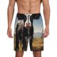 thumbnail image 1 of Fotbe Cute Prairie Cow Pantalones Cortos de Pijama para Hombre, Ropa de Dormir, Pantalones de Pijama Cortos para Hombre-4X-Large, 1 of 6