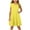 Yellow, variant on GaThRRgYP Girls Short Sleeve Dress,Toddler Girls Dress Summer Ruffle Sleeve Sundress Outfit for Kids 4-14T Pink 4 Years
