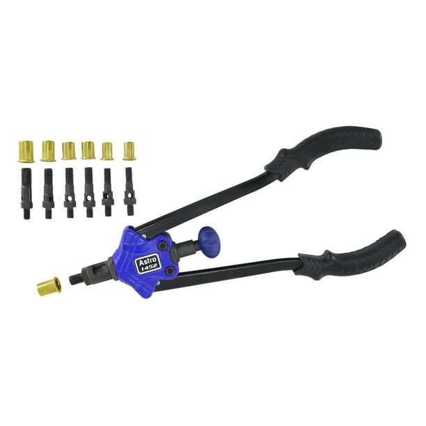 Astro Pneumatic Tool 1452 XL Nut/Thread Setting Hand Riveter Kit 1/2