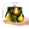 thumbnail image 2 of Elegant Microfiber Coin Purse with Zinc Alloy Jaws, 4.3x4.7 in/11x12 cm, Secure and Stylish Organizer for Your Essentials, 2 of 7