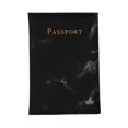 thumbnail image 2 of Porta pasaportes de cuero PU Hugo Bloqueo de Estuche Negro, 2 of 7