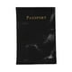 thumbnail image 2 of Funda de cuero sintético para pasaporte, cartera, organizador de documentos, tarjetero Negro, 2 of 8