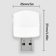 thumbnail image 2 of USB Plug-In Night Light,Compact Eye-Caring 2-Color Emergency/Car/Bedside Lamp for Laptop Power Bank, 2 of 8