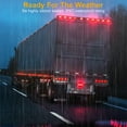 thumbnail image 4 of US 2-4 Pack 4" 16 LED Round Led Trailer Tail Brake Stop Turn Lights Waterproof, 4 of 5