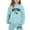 R46-Sky Blue, variant on RMGVDSD Girls Sweatsuit Sets 2 Piece Outfits Letter Print Hoodies Sweatshirts And Sweatpants Set Stylish Comfortable Everyday Wear Girl Fashion Clothing