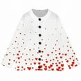 thumbnail image 5 of JFGHDG Valentines Day Sweater Women Shoulder Sweater Long Cardigan Sweaters for Women Plus Size Lightweight Cardigan Sweater Jacket for Women Open Front Cardigan Womens Cardigan Sweaters Red L, 5 of 6