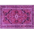 thumbnail image 1 of Ahgly Company Indoor Rectangle Persian Purple Traditional Area Rugs, 4' x 6', 1 of 4