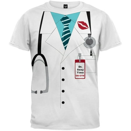 Halloween Dr. Sexy Time Costume T-Shirt - 2X-Large