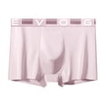 thumbnail image 2 of IAJDKMEK Men's Boxer Briefs - Mid-Rise Breathable Underwear for Men, Skin-Friendly Thin Fabric Mens Underwear, Soft Boxer Briefs for Daily Wear,Pink 5XL, 2 of 6