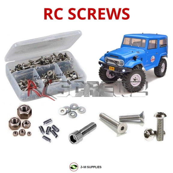 RCScrewZ Stainless Steel Screw Kit ftx017 for FTX Outback Tundra 4x4 FTX5565 RC Car | SET