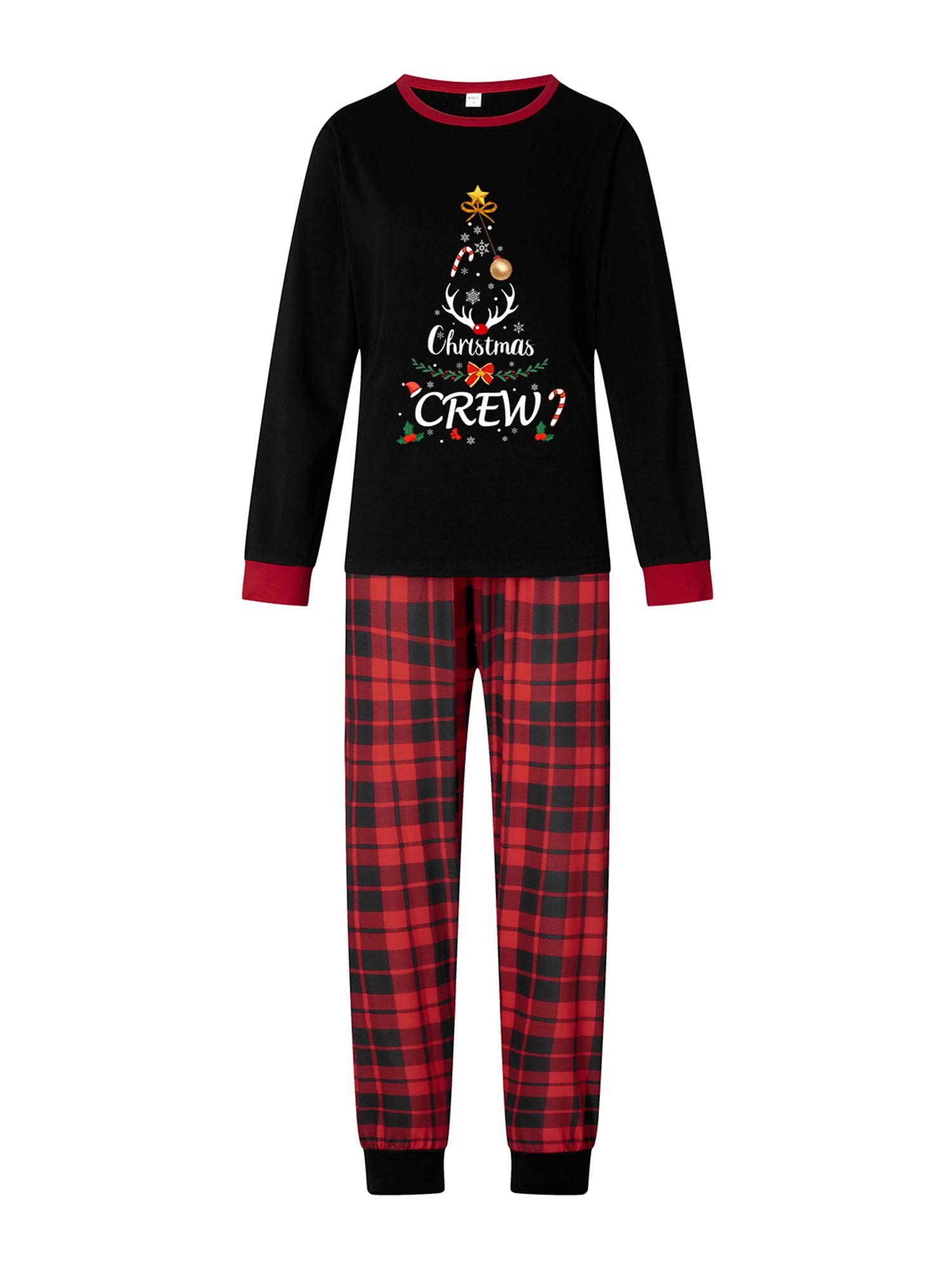 Matching Christmas Pajamas for Family, Vacation Cute Print One-Piece Pajamas, Xmas Hooded Sleepwear Nightwear